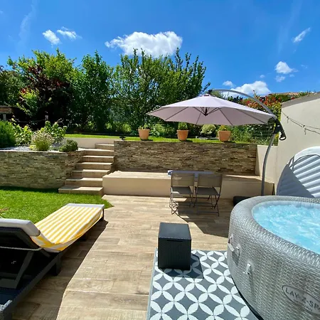Maison Chic Avec Jacuzzi & Jardin Paisible 度假居 Chauray